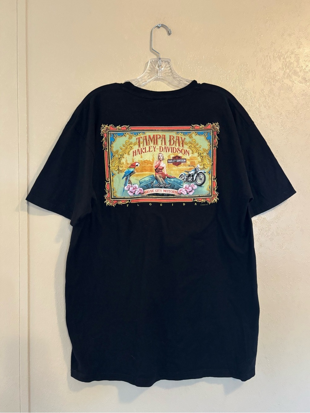 Harley-Davidson Tampa Bay tee sz L